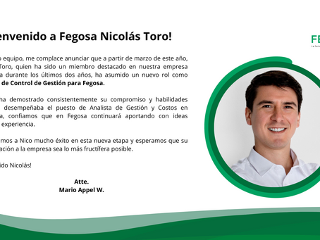 Bienvenido a nuestro equipo!